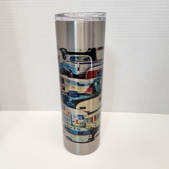 Retro Rv tumbler Hot/Cold Travel Mug - Picture 4 of 4
